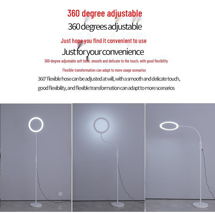 Super Bright Beauty Salon Eyelash & Tattoo Lamp - Versatile Floor Lighting for Nails & More