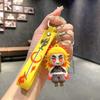 Cartoon Anime Ghost Annihilation Blade Key Chain Creative Silicone Charcoal Jiro Car Pendant Couple Bag Keychain