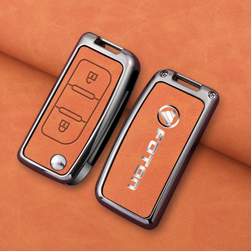 Genuine Leather Metal Shell Case for Applicable Tianxiangling M2 Key and M1 Era M3 Xiangling Navigator Large Truck