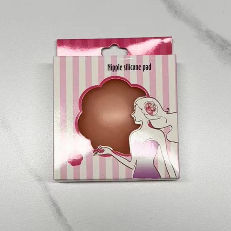 Anti-Sagging Invisible Silicone Nipple Covers for Large Breasts, Prevents Show-Through, for Wedding Dresses, Strapless, Thin, Anti-Protrusion.