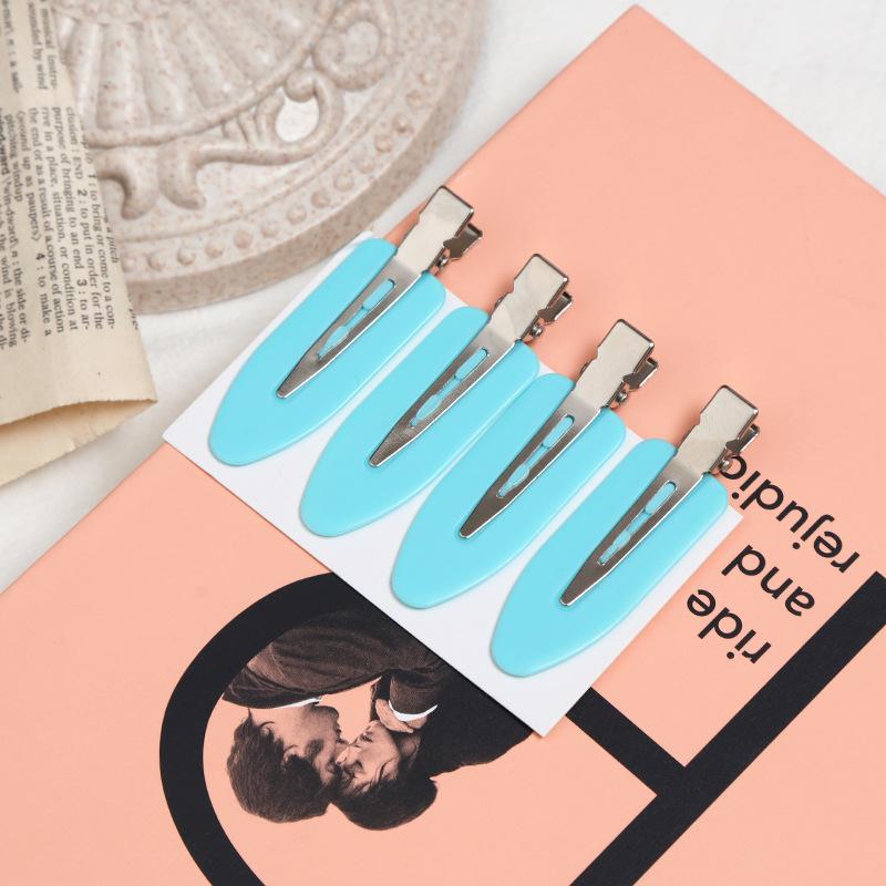 1/4/10pcs/set No Bend Seamless Hair Clips Side Bangs Barrette Makeup Washing Face Accessories Women Girls Styling Hairpins
