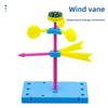 Simulated Plastic Wind Vane Assembly Model Material Set For Childrens Stem Activities
