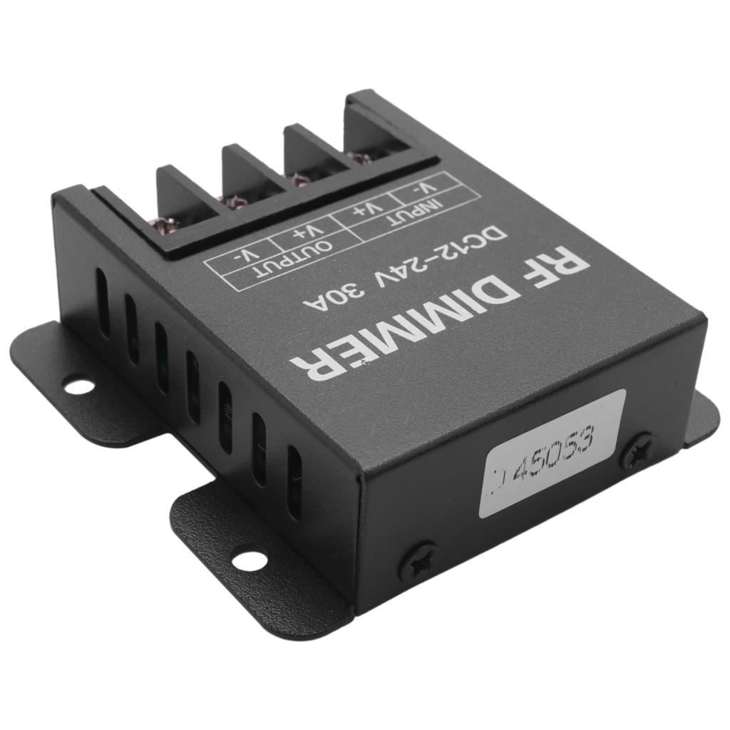 ABBY-12V RF LED Dimmer Wireless Brightness 3 Keys Remote Controller DC 12V- 24V 30A 360W 720W For 5050 3528 Single Color Strip L