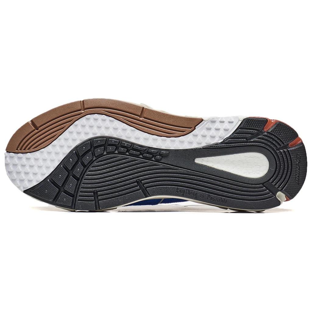 Li Ning Wuji Slip Resistant Lightweight Non Slip Lightweight Low Top Skateboard Shoes Women's Blue AZGT038-5