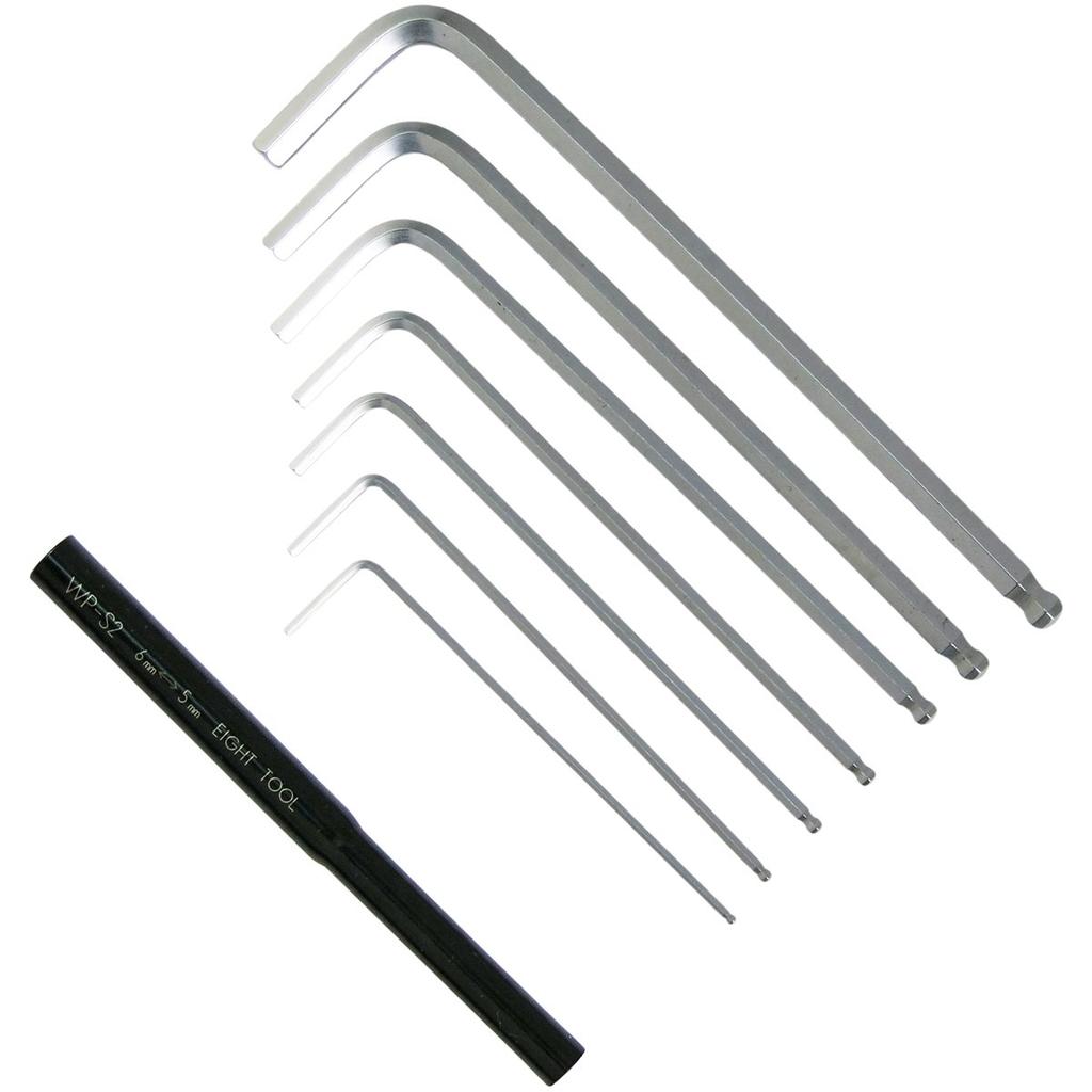 EIGHT Super Ball Point Set of 7 with Tightening Type Pipe, Semi-Long TMS-7DP