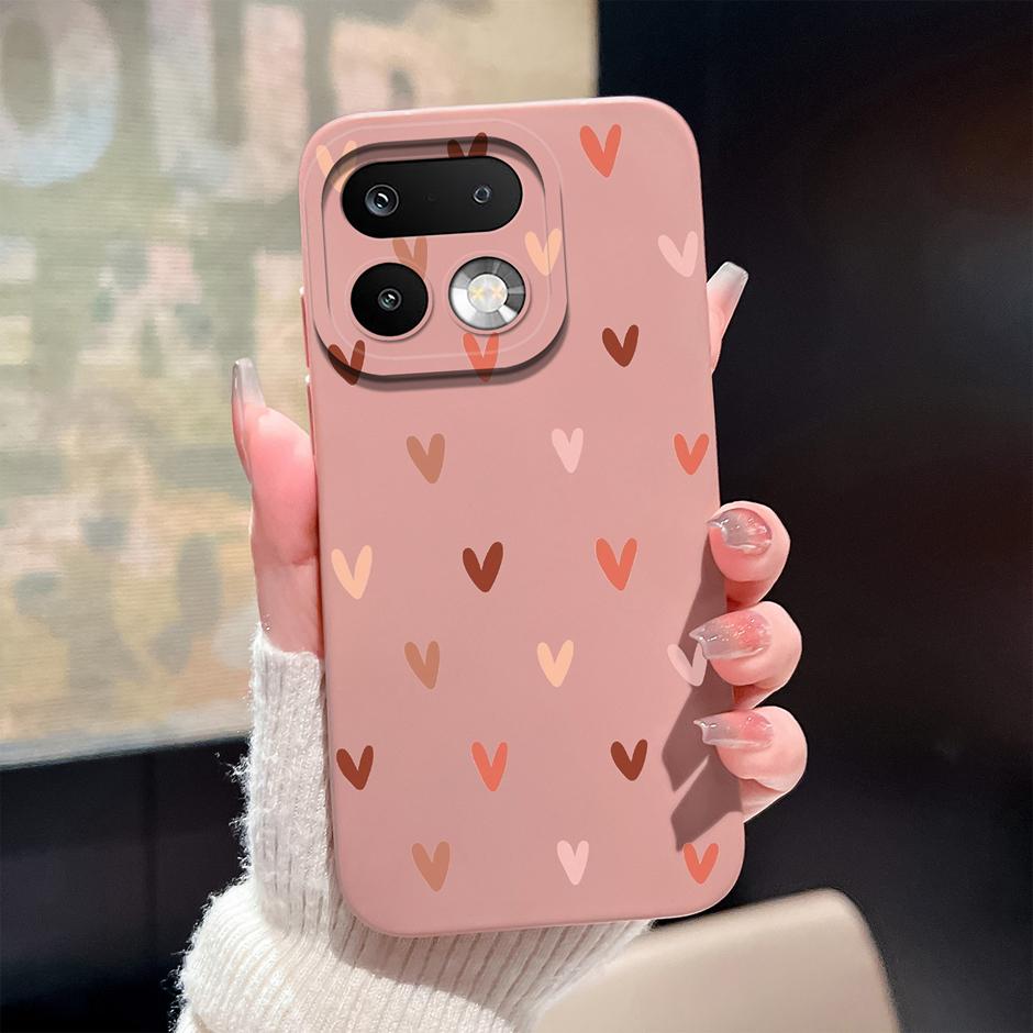 Phone Case For OPPO Realme 16 Pro 16 Pro Plus Love Heart Butterfly Dustproof Minimalist Phone Protector For Realme16Pro+ Capinha