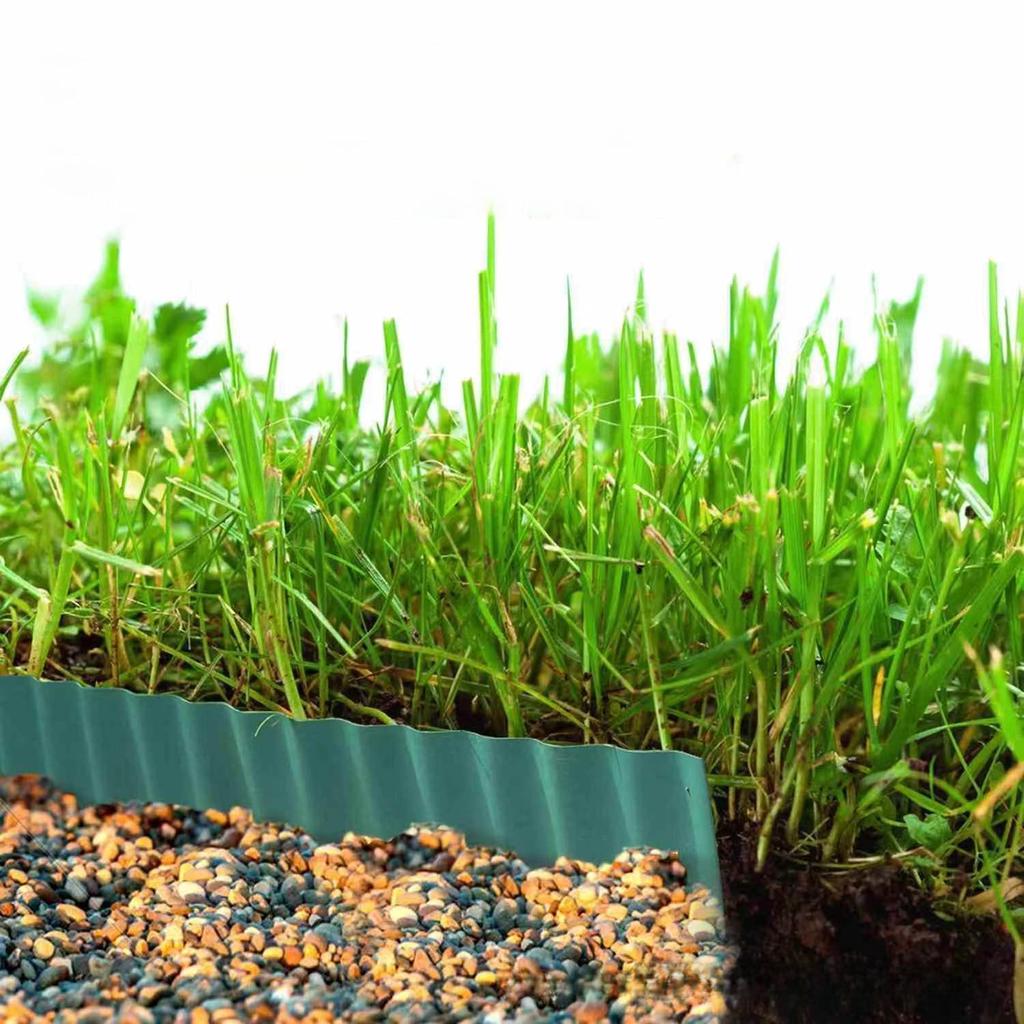 Wavy Plastic Garden Lawn Edging Roll Fence