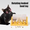Rolling Food Leakage Toy Interactive Dog Treat Dispensing Toy Puzzle Slow Feeder Pet Bowl for Cat Puppy Training Bored Relief