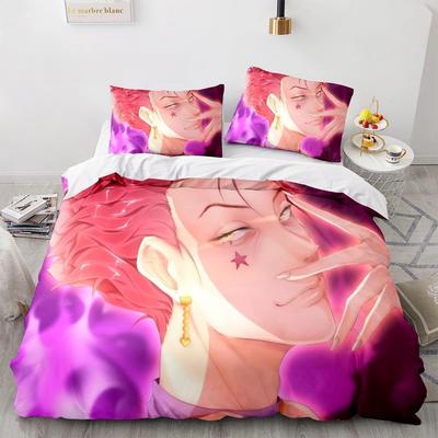 Hunter × Hunter Bedding Set Single Twin Full Queen King Size Bed Set Adult Kid Bedroom Duvet Cover Sets 3D Print Anime Bed Sheet