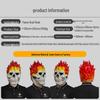 Flame Skull Mask for Halloween Parties and Masquerades