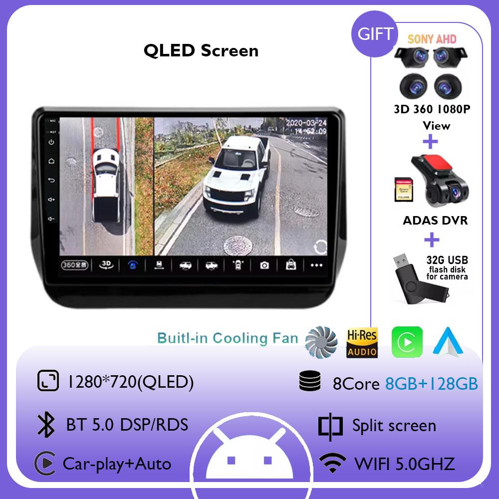 Car Radio Android 14 Multimedia Navigation Wireless Carplay Auto Stereo Screen For Hyundai H1 2 Grand Starex TQ 2017 - 2022