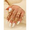 Wide Wave Imitation Pearl Ring Unisex, Neutral Style, Unique Ins Niche Index Finger Accessory, Light Luxury Jewelry