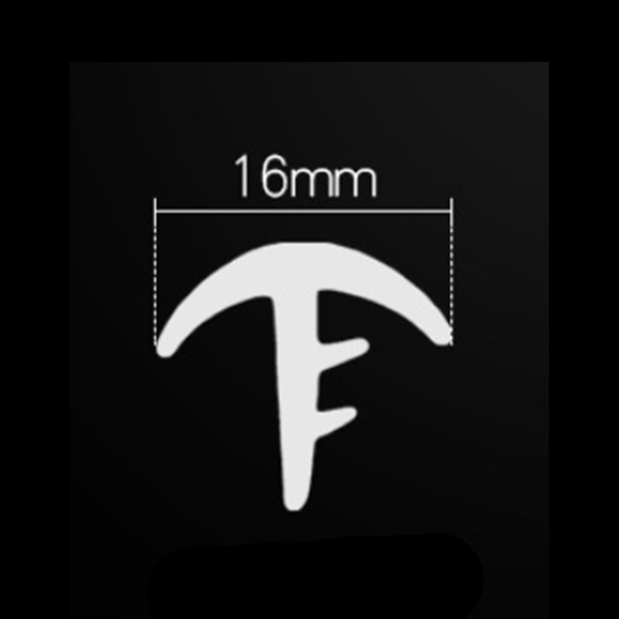 Car Dashboard Seal Strip - 1.6M Carbon Fiber Color - Noise Insulation Windshield Gap Rubber