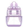 Large Capacity Transparent PVC Backpack for Students