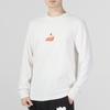 Jordan Flight Mvp Long Sleeve Crew T-Shirt With Letter Logo And Drop Shoulder Men Tops White DV8433-030