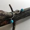 Silver Earrings with Turquoise (2146810)
