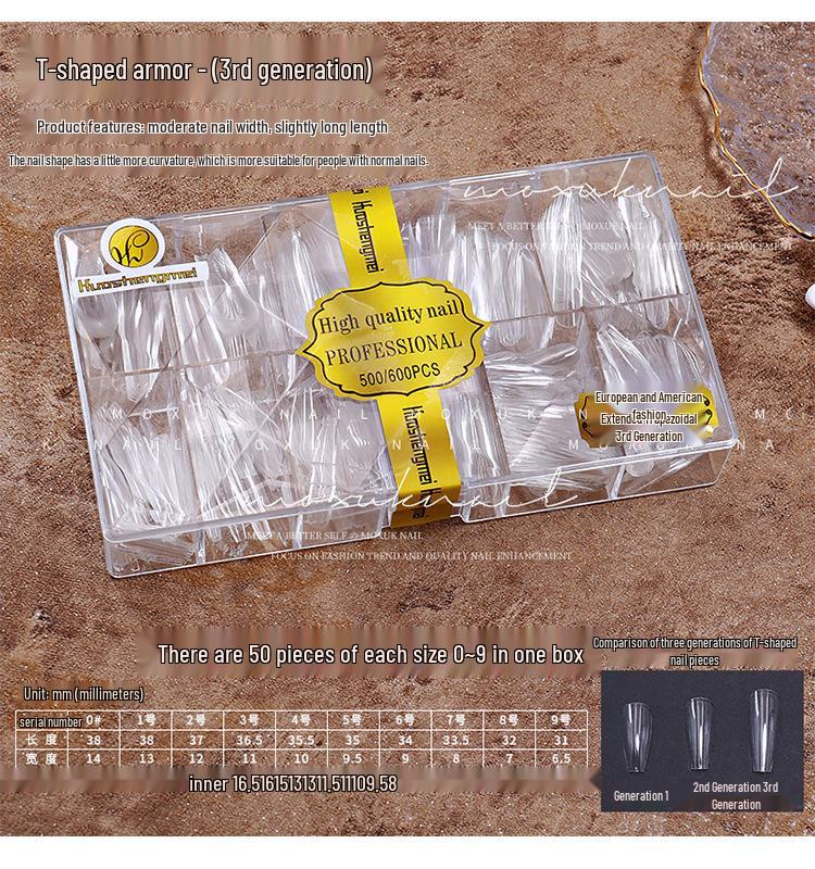 HSM Ultra-Thin Seamless Frosted Teardrop Refill (500 Pieces)