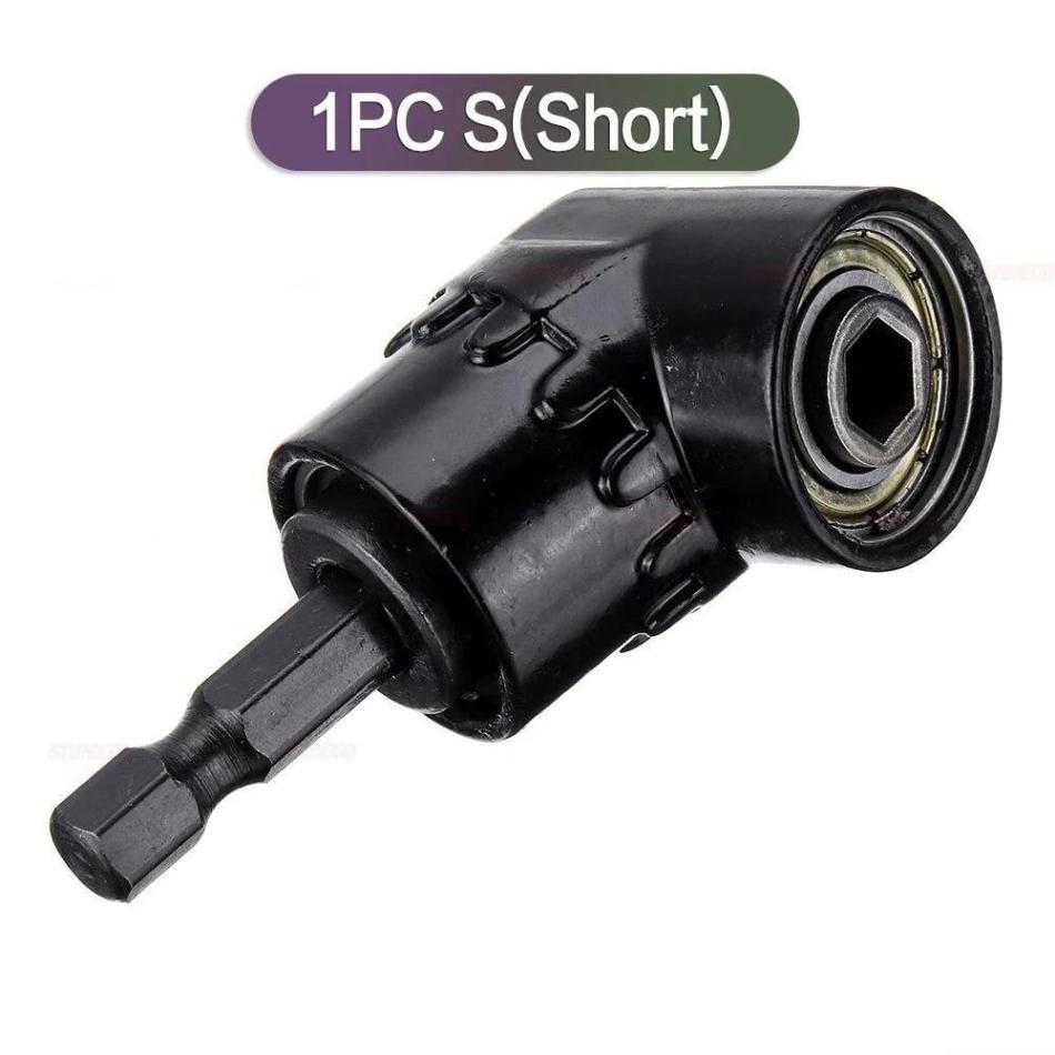 1 Pcs Alloy 105 Degree Corner Power Tool Accessories Black Batch Head Corner Hand Drill Screwdriver Customizable OEM Support