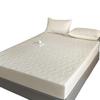 Waterproof Cotton Urine Pad Bed Cover - Thick Solid Color Mattress Protector (2026 Model)