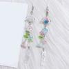 Versatile Resin Jellyfish Wind Chime Phone Strap Accessory Beaded Craft Customizable Charm For Bags Cameras