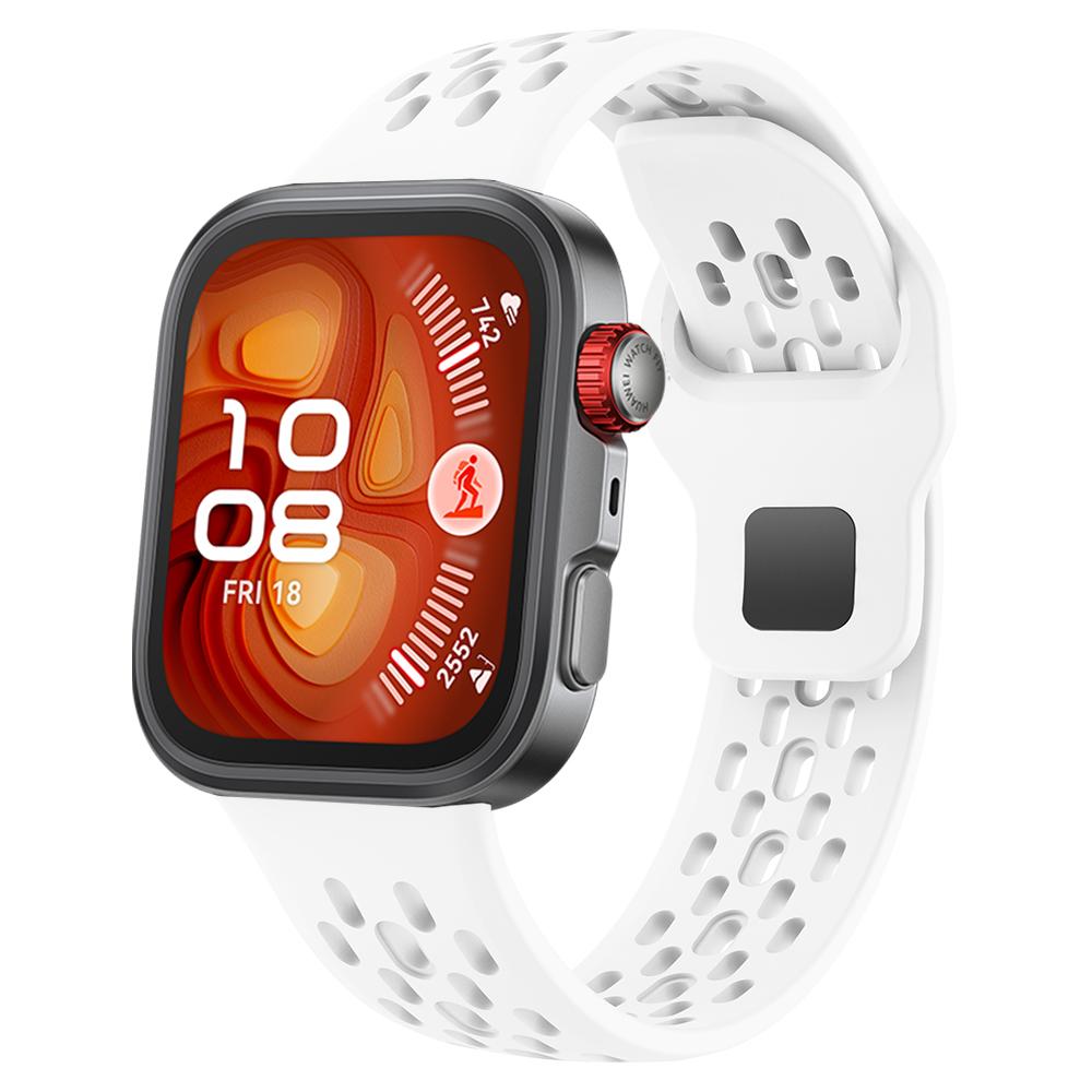 Sport Breathable Silicone Strap For HUAWEI WATCH FIT 4 Pro FIT4 / FIT 3 Wrist Band Bracelet Belt Accessories