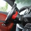 For Dodge Challenger Charger 2015+ Steering Wheel Base Upper Trim Red Carbon