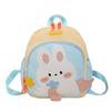 Bunny Toddler School Bag With Breathable Nylon Material And Cute Cartoon Pattern