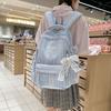 Schoolbag New Large Capacity Cute Girl Backpack Niche Design Cartoon Light and Comfortable Girl Personality Fashion Oblique Span Bag