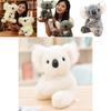 Adorable Koala Bear Plush Toys Featuring Sitting Mother And Baby Stuffed Dolls