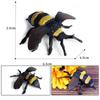 Plastic Bee Ornaments Simulated Insect Toy New Lifelike Model  Child