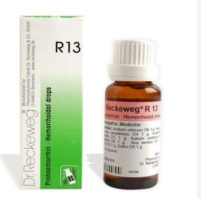 DR. Reckeweg R13 Hämorrhoidaltropfen 22 ml