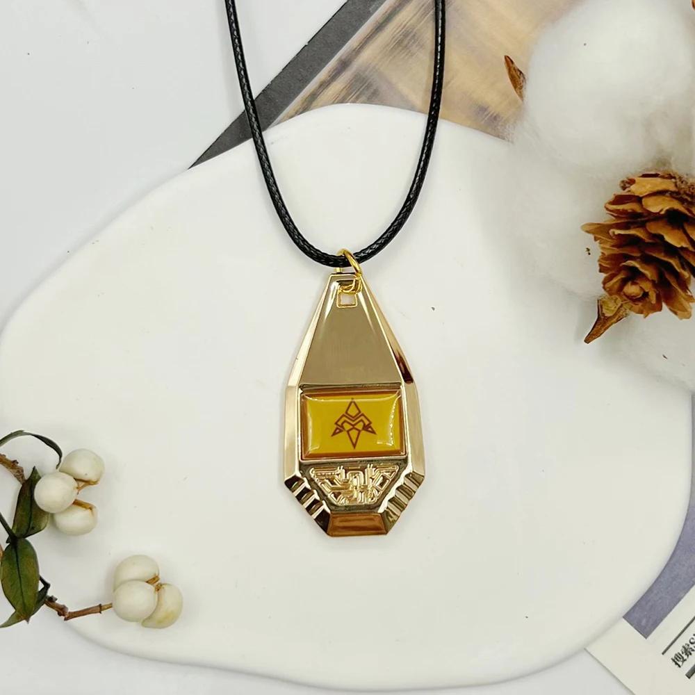 Anime Digimon Adventure Cosplay Necklace Digital Monster Unisex Tag Crest Badges Pendant Choker Jewelry Accessories Gift