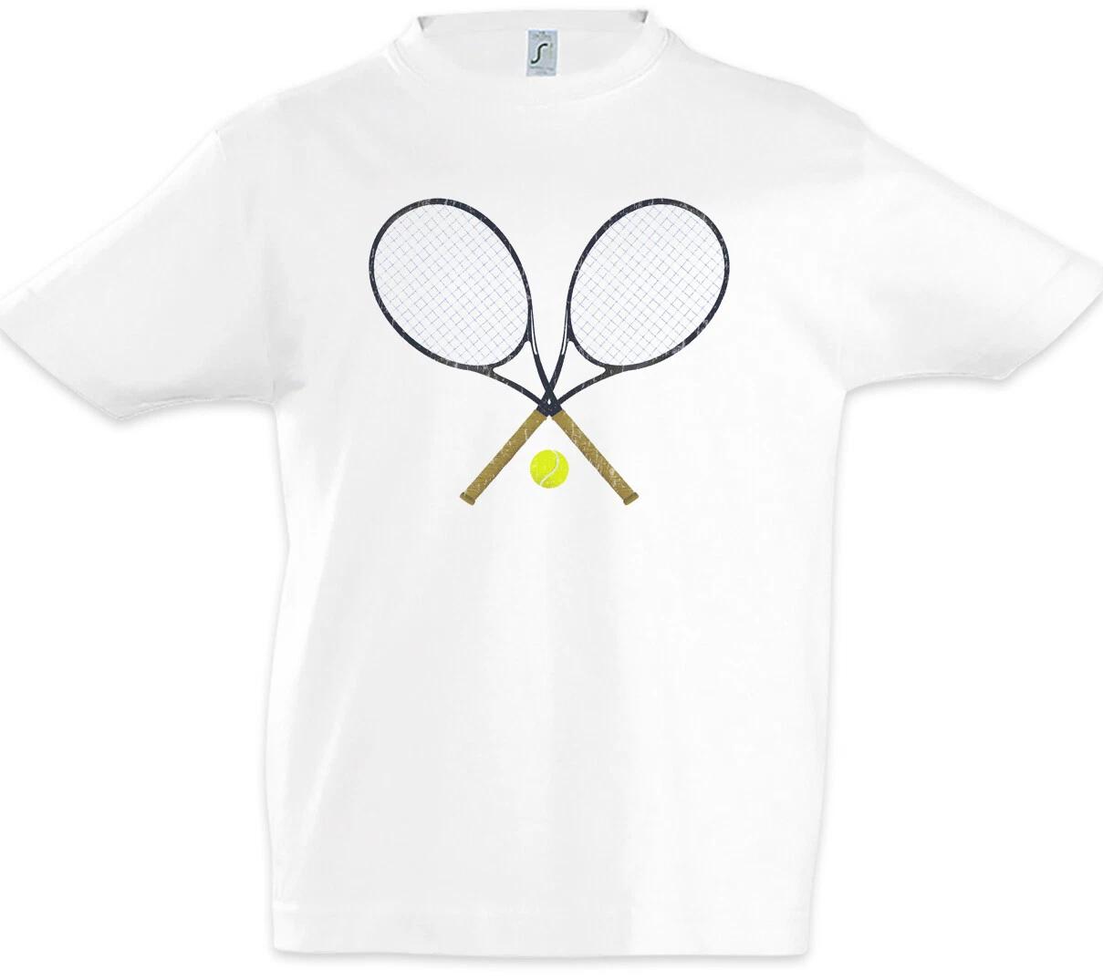 Tennis Rackets Kids Boys kids boys T-Shirt Player Field Tennis Player Tennis Racket 100
