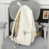 Schoolbag 1011 New Style Student School Bag INS Niche Simple Laptop Backpack High Aesthetic Large Capacity Backpack