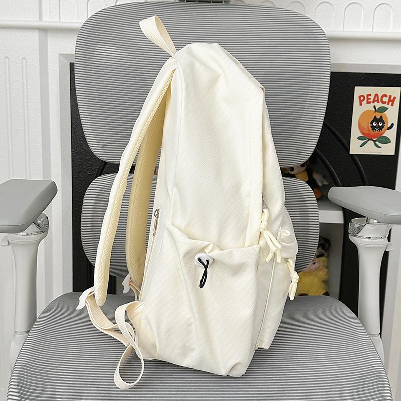 Schoolbag 1011 New Style Student School Bag INS Niche Simple Laptop Backpack High Aesthetic Large Capacity Backpack