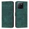 For Honor X6c 4G Stand Case Imprinted Lines Leather Phone Cover