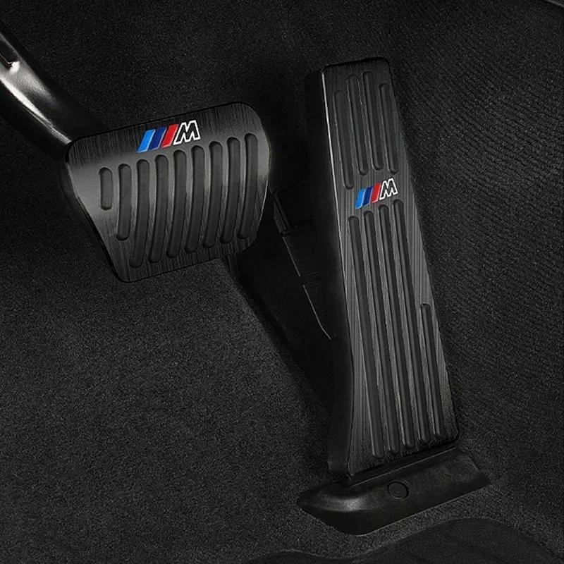 Pour BMW Série 5 X1 X3 X5 G30 G20 F10 F30 E90 E60 F15 E83 E84 G07 F48 G01 G02 G05 6GT G32 G6 Couvercles de Pédales de Voiture Couvercle de Pédale de Frein