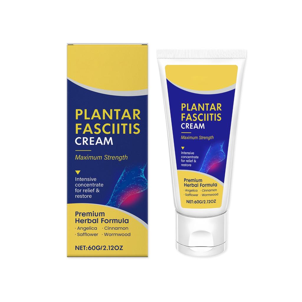 Foot Care Soothing Cream Relieves Fasciitis, Foot Fatigue, Nourishes And Moisturizes The Foot Skin