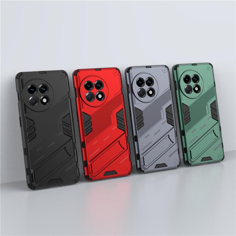 

For OnePlus ACE 2 5G Case OnePlus ACE 2 Cover 6.74 inch Punk Armor Shockproof Hard Rubber Bracket Bumper For OnePlus ACE 2 5G