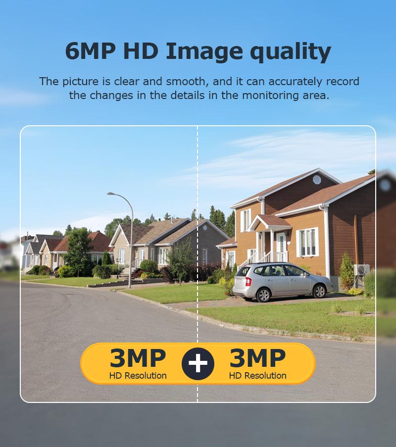 4G Dual-Lens 6MP Solar Camera with 36X Zoom and Full-Color Night Vision for All-Day Outdoor Surveillance