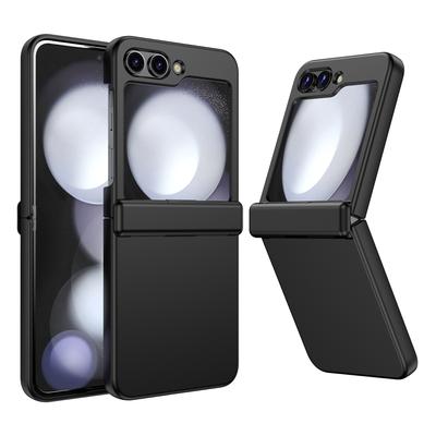 Luxury Ultra-thin TPU Silicone Hinge PC Protective Cover For Samsung Galaxy Z Flip 5 5G  Phone Shell Shockproof Case Fundas