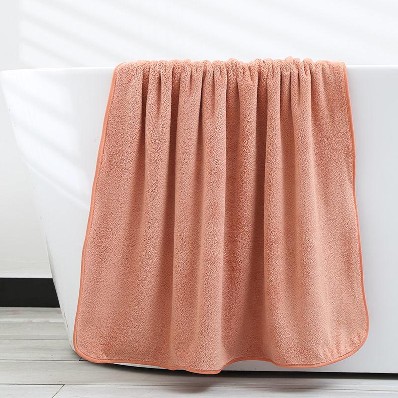 WTEMPO Bath Towel Absorbs Water and Does Not Shed Hair Thickening To Increase Coral Fleece Student Adult Home