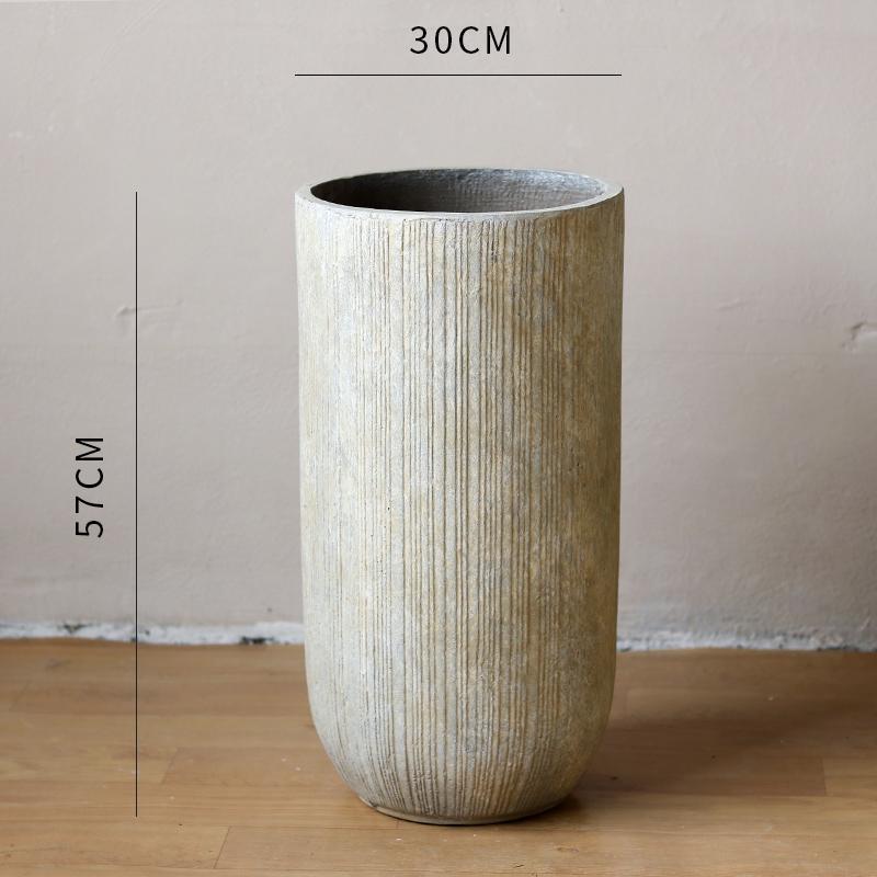 Retro Large Floor-Standing Flower Pot for