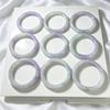 Certified Natural Lavender Jadeite Bangle Genuine Round Bracelet for Kids Fashion Jewelry Gift