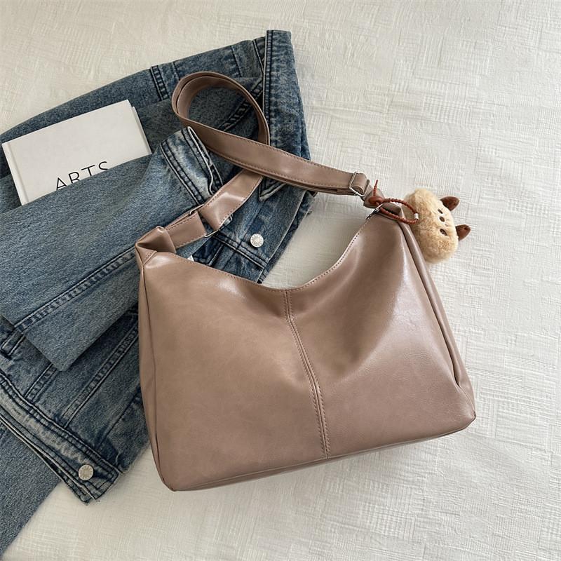 2024 Spring New Women's Casual Vintage Shoulder Bag Street Fashion Tote Bag