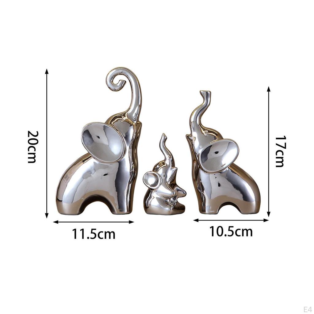 Family Figurines for Home Office Decor