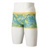MIZUNO EXER SUITS Short Spats for Competitive Swimming and Size 37 Size S Men's Training, N2MB2066, (Lime),