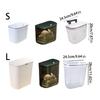 Hanging Trash Can For Kitchen Large Capacity Garbage Basket Bathroom Wall Mount