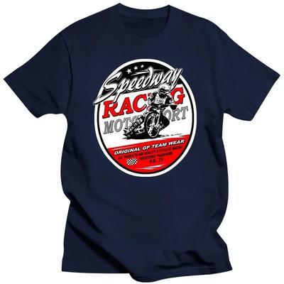 Camiseta Gráfica de Verano de Manga Corta Camiseta de Speedway de Motociclismo Carrera de Pista Plana Manga Ropa de Anime Vintage Peso Pesado Informal