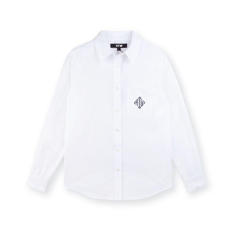 

RTW American Vacation Style Shirt Women s Summer Cotton Linen Commute Leisure White Shirt Long Sleeve Thin Coat Bandage Dress Tops Beige White(039) M/165